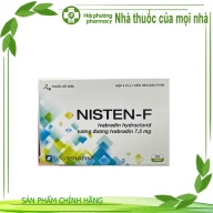 NISTEN-F ( ivabradin hydroclorid 7.5 mg ) Davipharm hộp*4 vỉ*7 viên