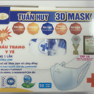 Khẩu trang y tế 3D Mask Tuấn huy hộp*50 cái
