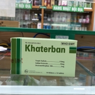 Khaterban viên nén hộp*10 vỉ*10 viên