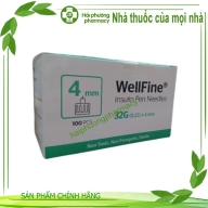 Đầu bút tiêm WellFine Insulin Pen needles hộp*100 cái