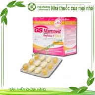 Gs Mamavit hộp*5 vỉ * 12 viên (6 viên nén + 6 viên nang)