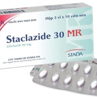 Staclazide(gliclazide 30mg) Hộp 30 viên