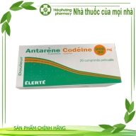 Antarene codeine 200 mg (ibuprofene 30 mg ) hộp*20 viên