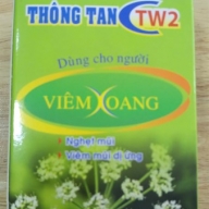 Thông tán Tw2 viêm xoang Hộp 60 viên