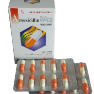 Amoxicilin 500mg H*10 vỉ*10 viên -Pharbaco