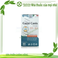 Canxi Canis vitamin d3 -k2 lọ*60 viên