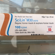 Insulin - Scilin M30 (100 UI/ml ) - Ba Lan H*1 lọ 10ml