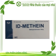 ID-Methein ( Methylprednisolon 16 mg ) hộp*3 vỉ*10 viên