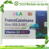 France Canxinano Mum Milk & Mk7 h*3 vỉ*10 viên