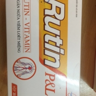 Rutin -Vitamin P&L Hộp 30 viên