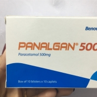 Panalgan 500 (paracetamol 500) Benovas h*10 vỉ*10 viên