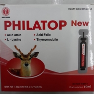 Philatop New ống nhựa - Hộp 20 ống