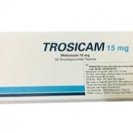 Trosicam (Meloxicam 15mg) Hộp 30 viên