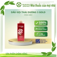 Dầu gội dược liệu Thái Dương 3 Gold hoa đào lọ*500ml