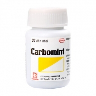 Carbomint - Than hoạt tính lọ 30 viên