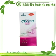 Xịt hỗ trợ phụ khoa Cloginat spray (climbazole,chlorhexidine,lactic acid ) an toàn cho phụ nữ có thai và cho con bú lọ*20ml(TDN)