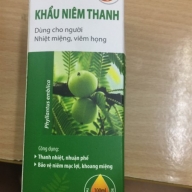 Siro khẩu niêm thanh 100ml