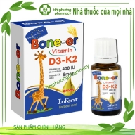 Bone-er vitamin d3-k2 lọ*10ml
