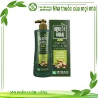 Dầu gội dược liệu Nguyên xuân dưỡng tóc màu xanh lá lọ*450ml