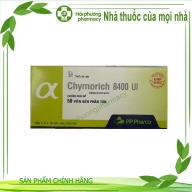 Chymorich 8400 ui ( alphachymotrycin ) pp.pharco hộp*50 viên