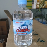 Nước muối quốc dân Natri clorid 0.9% nắp bằng chai *500ml