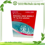 Bonasol Once weekly 70 mg Oral solution hộp*4 lọ*100ml