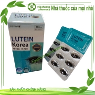 Lutein Korea Hộp*5 vỉ*6 viên