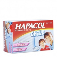 Hapacol Child 325mg (Hộp*10 vỉ x 10 viên)