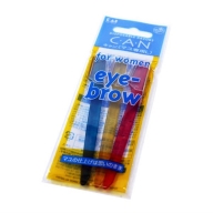 Set 3 eye-brow dao cạo lông mày cán ngắn KAI