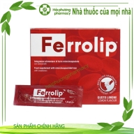 Ferrolip - sắt hữu cơ cho người lớn hộp*20 gói