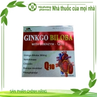 Ginko Biloba with coenzym - Q10 hộp*10 vỉ*10 viên