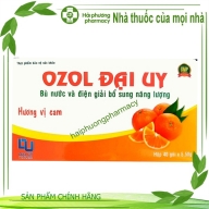 Oresol Đại Uy bù nước hương cam hộp 40 gói * 5.58g