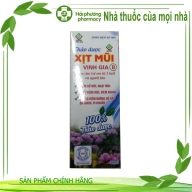 Xịt mũi thảo dược Vinh gia lọ*20 ml