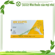 Găng tay y tế HM Glove latex không bột size L hộp*100 cái