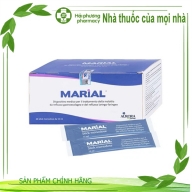Marial gel chống trào ngược dạ dày, thực quản, ợ chua, khó tiêu, bảo vệ và phục hồi niêm mạc họng hộp * 20 gói * 15ml