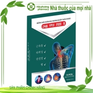 Miếng dán giảm đau xương khớp thảo dược hộp*2 túi*5 miếng ( hộp* 10 miếng)