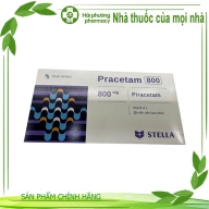 Pracetam 800 mg stella hộp*6 vỉ*15 viên