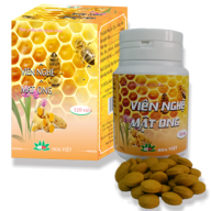 Viên nghệ mật ong Hoa Việt lọ 120 viên