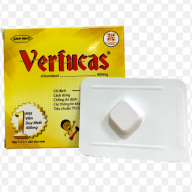 Verfucas ( Albendazol 400mg) h*1 vỉ*1 viên