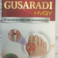 Gusaradi hvqy trị gout l* 60 viên