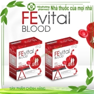 Siro Fevital Blood ,dha, acid folic, sắt hộp*20 ống