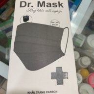 Khẩu trang Dr. Mask Xam 4 lớp hộp 30 chiếc