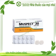 Muspect 30 (ambroxol hcl 30 mg ) hộp*3 vỉ*10 viên