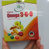 Alpha Omgea 3-6-9 Đức lọ*30 viên