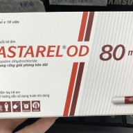 Vastarel OD 80mg (trimetazidine dihydrochloride) hộp*3 vỉ *10 viên