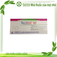 Becobrol 30 (Ambroxol hydroclorid 30 mg ) hộp*2 vỉ*10 viên