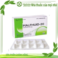 Halfhuid-20 ( Isotretinoin 20 mg ) hộp*3 vỉ*10 viên