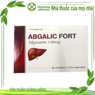 ABgalic fort (silymarin 140 mg ) hộp*6 vỉ*10 viên