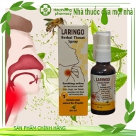 Xịt họng keo ong LARINGO Herbal Throat Spray lọ*30 ml