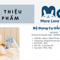 Bộ dụng cụ hỗ trợ uống thuốc Molli hộp*1 cái